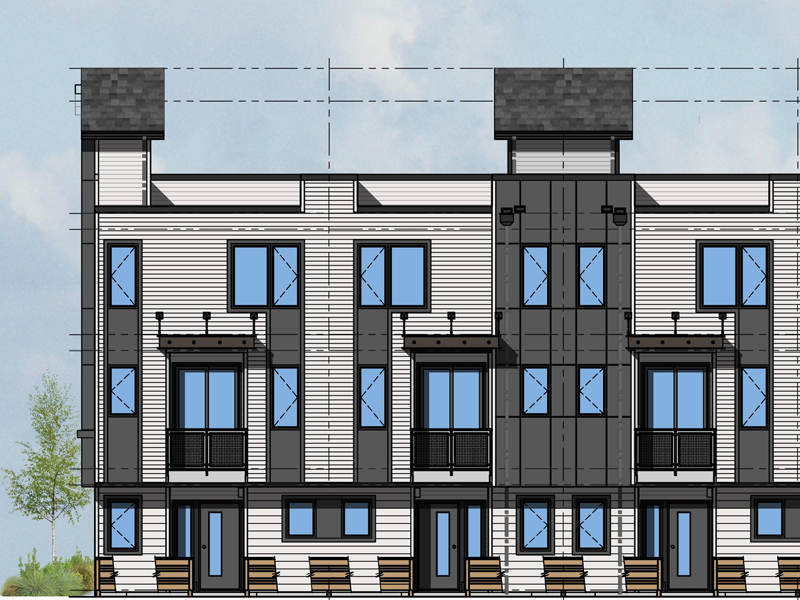 Arvada Townhome Renderings